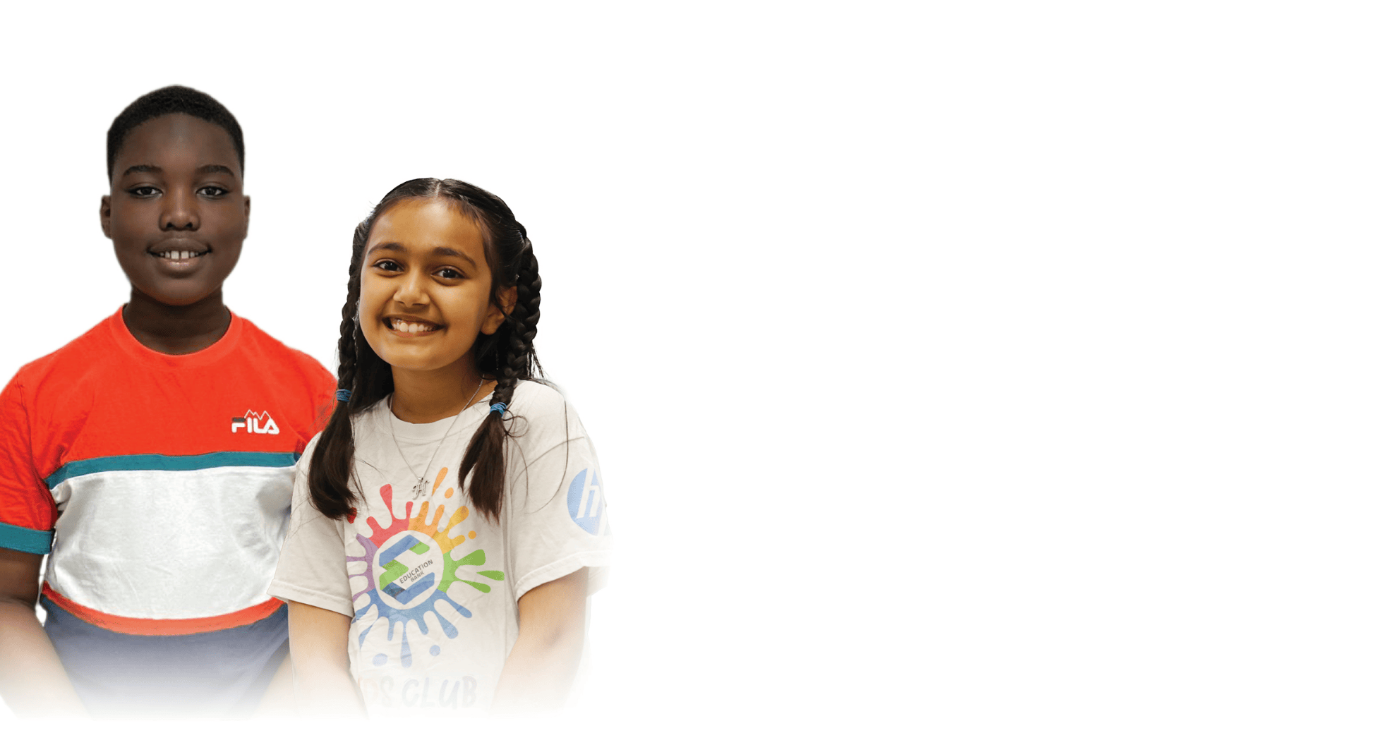 Photo of two LiftED program participants smiling at the camera